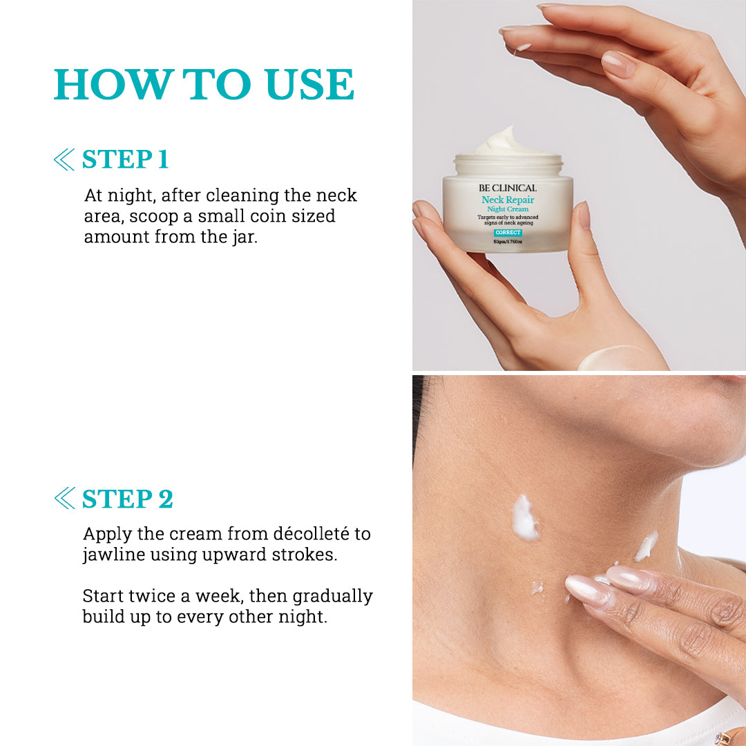 Neck Repair and Blemish Balance | Care for Menopausal Skin